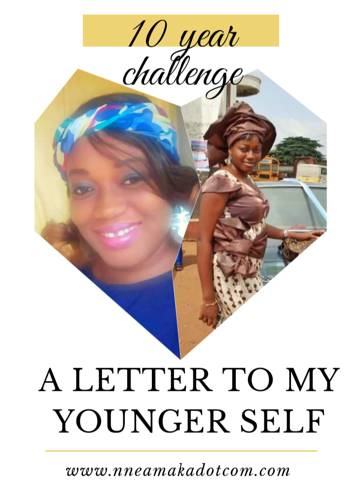 A Letter To My Younger Self